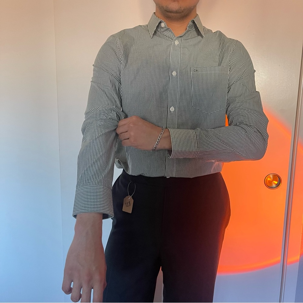 Calvin Klein Square Patterned Shirt - image 2